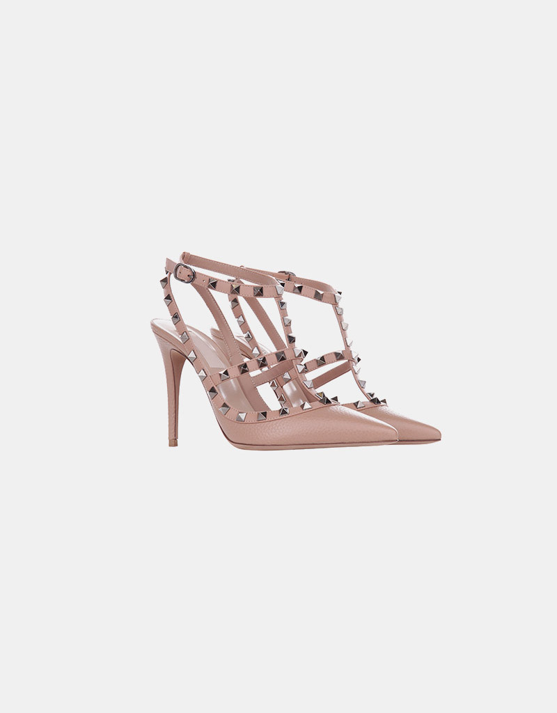 Stumped Heel Stiletto - Pink